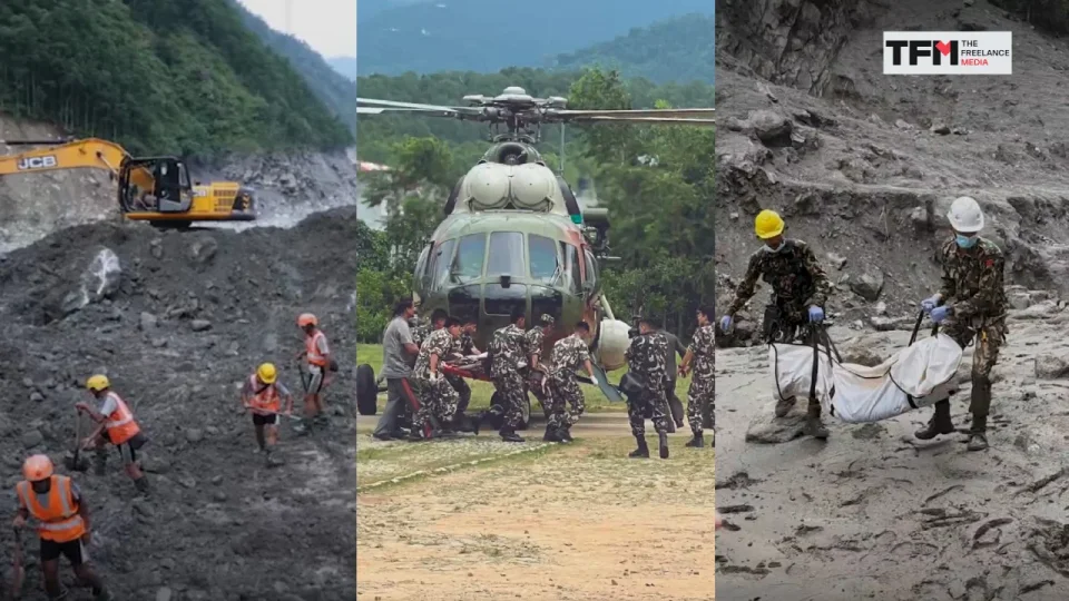 Nepali Army's Rescue Operation