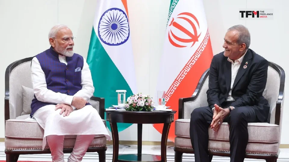 PM Modi Meets Iranian President Pezeshkian