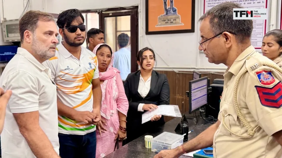 Rahul Gandhi With Sahil Lochab