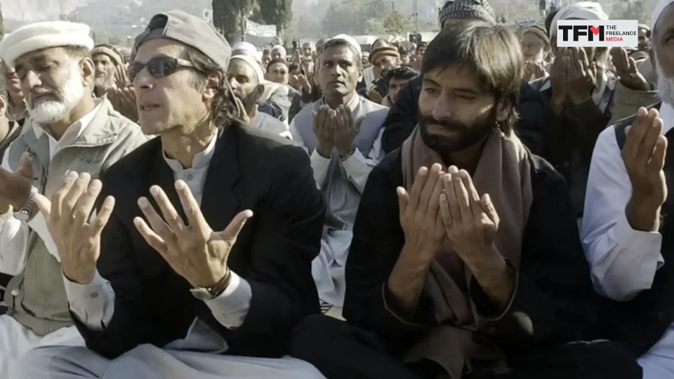 Yasin Malik with Imran Khan